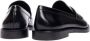 Carrano Zwarte leren logo platte schoenen Black Dames - Thumbnail 3