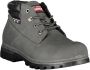 Carrera Stedelijke Contrast Detail Laarzen Gray Heren - Thumbnail 5