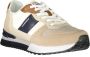 Carrera Sportieve Beige Vetersneakers Contrastdetails Beige Heren - Thumbnail 18