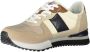 Carrera Sportieve Beige Vetersneakers Contrastdetails Beige Heren - Thumbnail 19