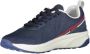 Carrera Blauwe Polyester Sneaker met Contrasterende Details Blue Heren - Thumbnail 16