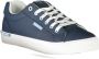 Carrera Blauwe Polyester Sneaker met Veters Contrastdetails Logo Blue Heren - Thumbnail 10