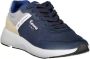 Carrera Blauwe Sportieve Veterschoenen met Contrastdetails Blue Heren - Thumbnail 9