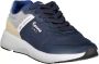 Carrera Blauwe Sportieve Veterschoenen met Contrastdetails Blue Heren - Thumbnail 12