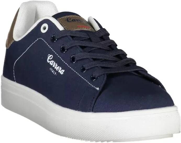 Carrera Blauwe polyester sneaker voor heren Blauw Heren