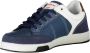 Carrera Blauwe Polyester Sneaker met Veters en Logo Blue Heren - Thumbnail 4