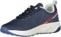 Carrera Blauwe Polyester Sneaker met Contrasterende Details Blue Heren - Thumbnail 7