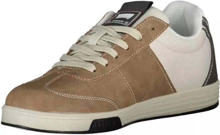 Carrera Bruine Contrast Logo Sneaker Bruin Heren