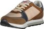 Carrera Bruine Sportieve Veterschoenen met Contrastdetails Brown Heren - Thumbnail 7