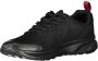 Carrera Dynamische zwarte sneakers met eco-leren details Black Heren - Thumbnail 13