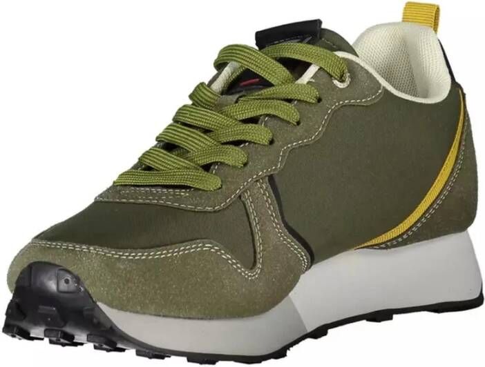 Carrera Groene Polyester Sneaker met Veters voor Heren Groen Heren