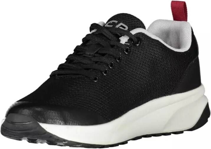 Carrera Heren Sports Sneaker met Contrasterende Details Black Heren