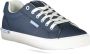 Carrera Blauwe Polyester Sneaker met Veters Contrastdetails Logo Blue Heren - Thumbnail 14
