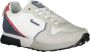 Carrera Witte Polyester Sneakers met Veters Contrastdetails Logo Multicolor Heren - Thumbnail 6