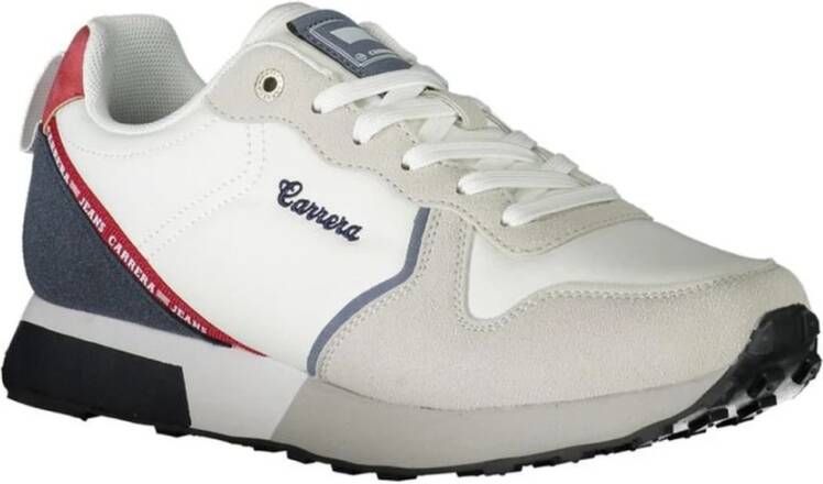 Carrera Witte Polyester Heren Sneaker Multicolor Heren