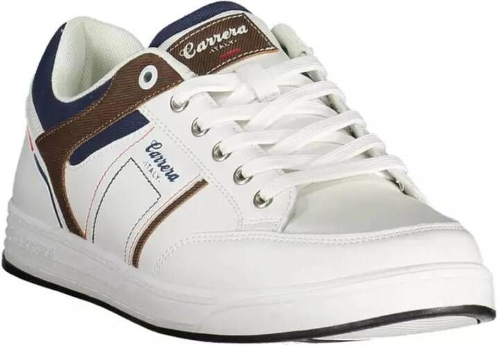 Carrera Witte Polyester Sneaker voor Heren met Logo Print Wit Heren