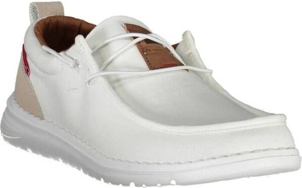 Carrera Witte Polyethyleen Formele Mocassin Beige Heren