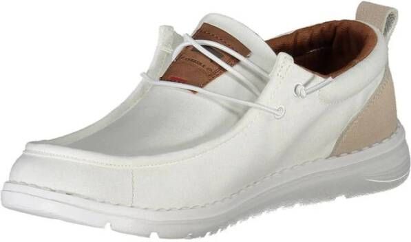 Carrera Witte Polyethyleen Formele Mocassin Beige Heren
