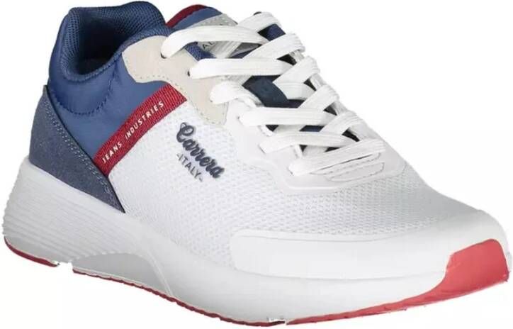 Carrera Witte Sneaker voor Heren met Contrasterende Details Meerkleurig Heren