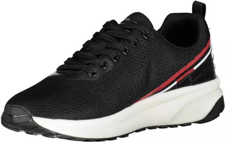 Carrera Zwarte Polyester Sneaker voor Heren met Logo Zwart Heren