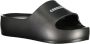 Carrera Zwarte Polyethyleen Sandaal met Plateau Black Dames - Thumbnail 5