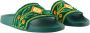 Casablanca Groene Synthetisch Leren Instap Sandalen - Thumbnail 2