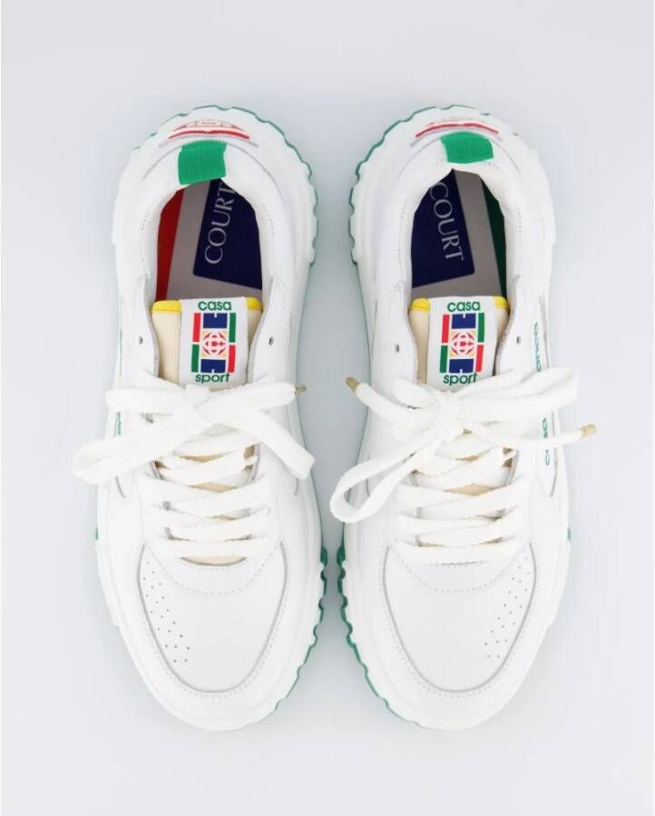 Casablanca Heren Court Sneaker White Heren