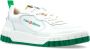 Casablanca Low-Top Sneakers Court Sneakers Leather White Green in wit - Thumbnail 5