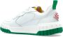 Casablanca Low-Top Sneakers Court Sneakers Leather White Green in wit - Thumbnail 6