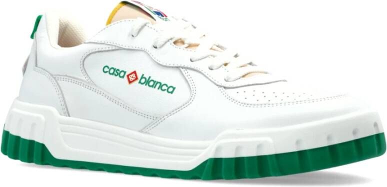 Casablanca Leren sportschoenen White Heren