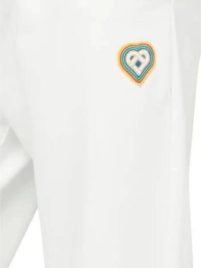 Casablanca Regenboog Hart Logo Patch Sweatpant