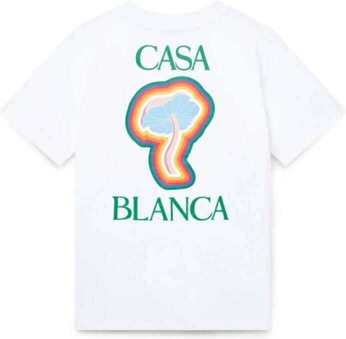 Casablanca Regenboog Paddestoel T-Shirt