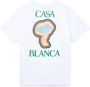 Casablanca Regenboog Paddestoel T-Shirt Wit - Thumbnail 2