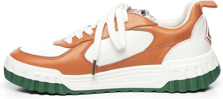 Casablanca Sneakers met leren bovenkant en logo