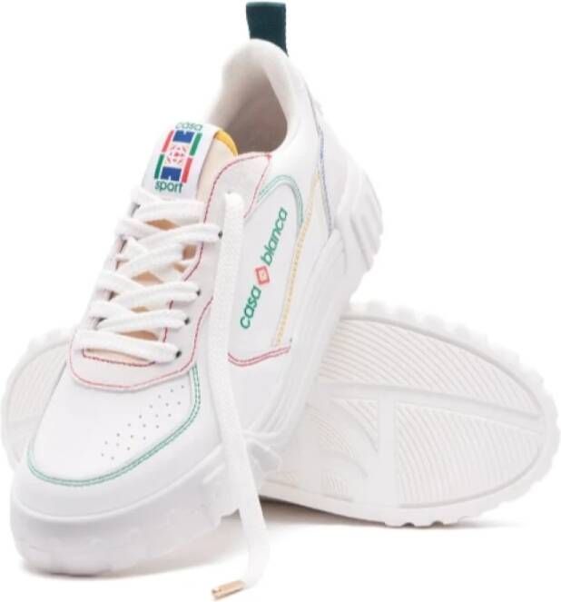 Casablanca Stijlvolle Sneakers voor Stedelijke Avonturen White Heren