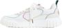 Casablanca Witte Leren Sneakers Veters Rubberen Zool White Heren - Thumbnail 3