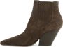 Casadei Anastasia Vulcano Enkellaarzen Brown Dames - Thumbnail 3
