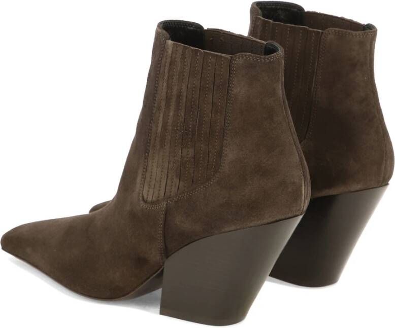Casadei Anastasia Vulcano Enkellaarzen Brown Dames