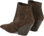Casadei Anastasia Vulcano Enkellaarzen Brown Dames - Thumbnail 4