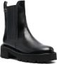Casadei Zwarte leren enkellaarzen Black Dames - Thumbnail 2