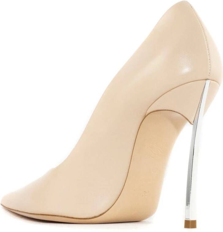 Casadei Beige Blade Tiffany Pumps Hoge Hak Beige Dames