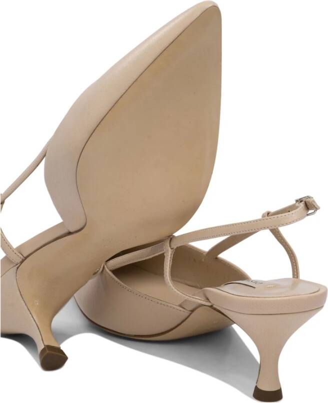 Casadei Beige Hakken Schoenen voor Vrouwen
