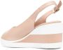 Casadei Beige Open Wedge Sandalen voor Vrouwen Beige Dames - Thumbnail 3