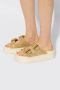 Casadei Birky platform slides Yellow Dames - Thumbnail 2