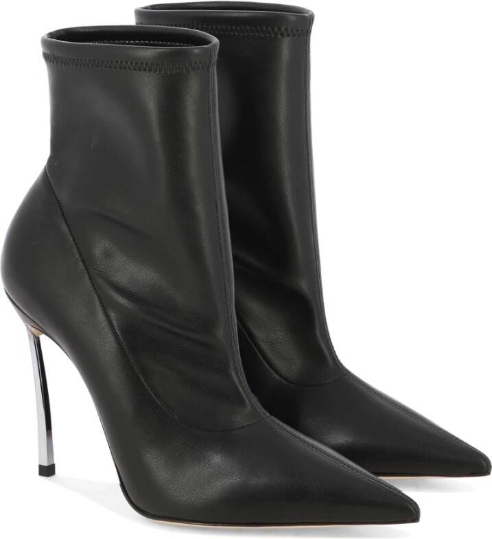 Casadei Blade Lab Enkellaarzen Black Dames