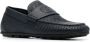 Casadei Blauwe leren loafers Blue Heren - Thumbnail 2