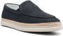 Casadei Blauwe Nabuk Slip-On Loafers Blue Heren - Thumbnail 2