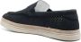 Casadei Blauwe Nabuk Slip-On Loafers Blue Heren - Thumbnail 3