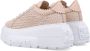 Casadei Braided Platform Sneakers Hanoi Pink - Thumbnail 2