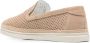 Casadei Bruine Nabuk Slip-On Loafers Beige Heren - Thumbnail 3